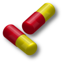 download Two Capsules clipart image with 0 hue color