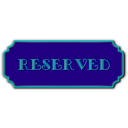 download Reserved Green clipart image with 135 hue color