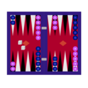 download Backgammon Tavli clipart image with 225 hue color