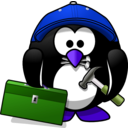 download Craftsman Penguin clipart image with 225 hue color