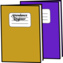 download Attendance Register clipart image with 45 hue color