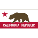 California Banner Clipart A Solid
