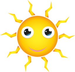 Happy Cartoon Sun Clipart | i2Clipart - Royalty Free Public Domain Clipart