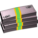 download Money clipart image with 45 hue color