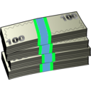 download Money clipart image with 135 hue color