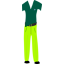 download Man Clothes clipart image with 45 hue color