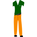 download Man Clothes clipart image with 0 hue color