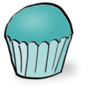 download Muffin clipart image with 135 hue color