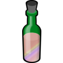 download Bottle Of Colored Sand clipart image with 315 hue color