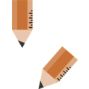 download Pencil Ico clipart image with 0 hue color