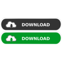download Cloud Download Button clipart image with 135 hue color
