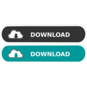 download Cloud Download Button clipart image with 180 hue color