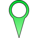 Green Map Pin