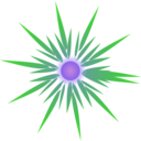 download Supernova clipart image with 225 hue color