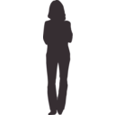 download Person Outline 4 clipart image with 135 hue color