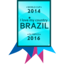 download Brazil 2014 2016 Medal clipart image with 135 hue color