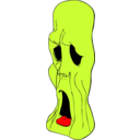 download Ghoul Head clipart image with 0 hue color