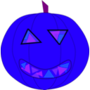 download Halloween clipart image with 225 hue color