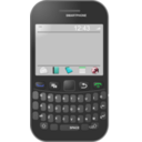 download Smartphone Qwerty clipart image with 135 hue color