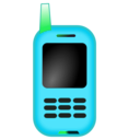 download Netalloy Toy Mobile Phone clipart image with 135 hue color
