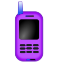 download Netalloy Toy Mobile Phone clipart image with 225 hue color