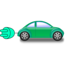 download Electric Car clipart image with 45 hue color
