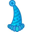 download Party Hat clipart image with 0 hue color