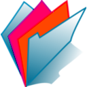 download Folder clipart image with 315 hue color