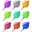 download Game Marbles Candies clipart image with 45 hue color