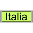 Digital Display With Italia Text