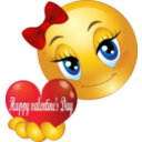 Happy Valentine Smiley Emoticon