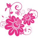 download Floral 1 clipart image with 315 hue color