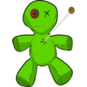 download Voodoo Doll clipart image with 45 hue color
