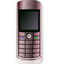 download Cell Phone clipart image with 135 hue color