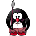 download Wild Penguin clipart image with 315 hue color