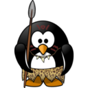 download Wild Penguin clipart image with 0 hue color