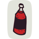 download Bottle clipart image with 0 hue color