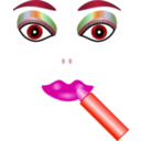 download Colorful Makeup clipart image with 315 hue color