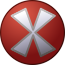 download Red Cross clipart image with 0 hue color
