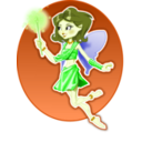 download Fairy clipart image with 45 hue color