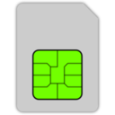 download Sim Card Mobile Phone clipart image with 45 hue color
