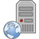download Server Web clipart image with 0 hue color