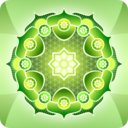Simple Green Mandala
