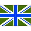 download Uk Union Flag clipart image with 225 hue color