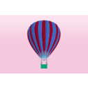 download Balloon In The Sky clipart image with 135 hue color