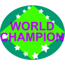 download Brazil World Champion clipart image with 45 hue color