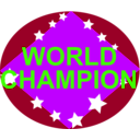 download Brazil World Champion clipart image with 225 hue color