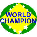 download Brazil World Champion clipart image with 0 hue color