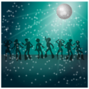 download Disco Dancers Remix 2 clipart image with 315 hue color