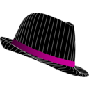 download Fedora Hat clipart image with 315 hue color